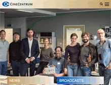 Tablet Screenshot of cinecentrum.de